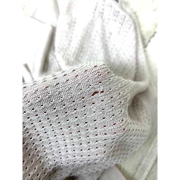 Free People Women’s Small Purple H2O Crew Pullover in Found Moon Sheer Top New - Picture 7 of 9